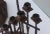 Paul Evans Attributed Welded Steel Brutalist Candlesticks For Sale - Image 9 of 12