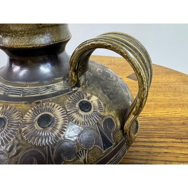 Vintage Belgian Ceramic Jug, 1970s For Sale - Image 4 of 14