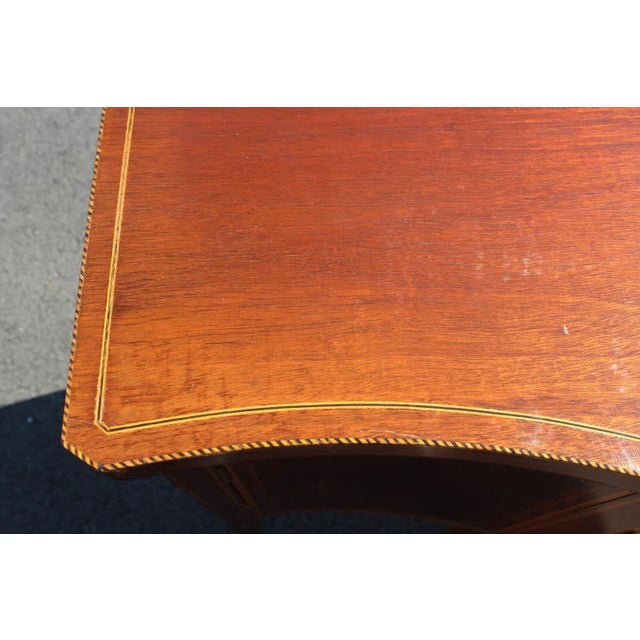 Kittinger Mahogany Brandy Board Server With Bellflower Inlay For Sale - Image 6 of 15