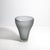 Modern Hand Blown Murano Ghost Vase in Grey Small For Sale - Image 3 of 9