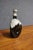 Mid 20th Century Rococo Danish Emerald Green Glass Flask With Ornate Pewter Overlay For Sale - Image 4 of 10