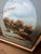 Original “Fawn by the Water” Painting, Stretched and Mounted in Solid Wood Ornate Vintage Frame, Signed by Artist For Sale - Image 4 of 5