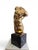 Italian Artist, Gilt Bronze Male Torso on Black Marble Base, 1950s, Bronze For Sale - Image 11 of 13