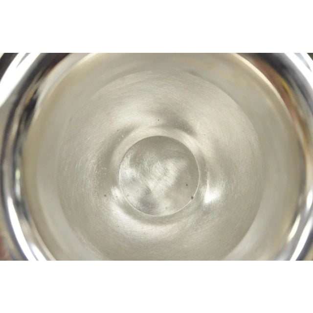 Metal Vintage Victorian Silver Plated Trophy Cup Urn Bar Champagne Chiller Ice Bucket For Sale - Image 7 of 10