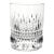 1990s Waterford Lismore Diamond Irish Crystal Double Old Fashioned Glass For Sale