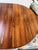 Zebra Wood Extension Dining Table, 48 Inches For Sale - Image 10 of 12