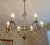 Traditional Late 20th Century Italian Rope and Tassel Gilt Metal Chandelier For Sale - Image 3 of 12