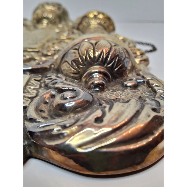 Hazorfim .925 Sterling Silver Torah Shield Breastplate W/ Lions & Crown - 14.1oz For Sale - Image 16 of 18