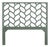 Silas Headboard Queen - Evergreen For Sale