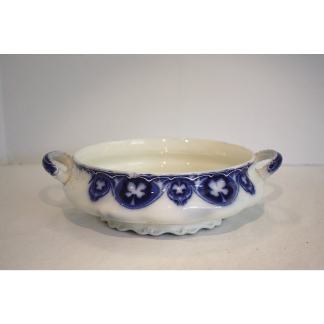 Antique English Savoy Covered Bowl For Sale - Image 4 of 9