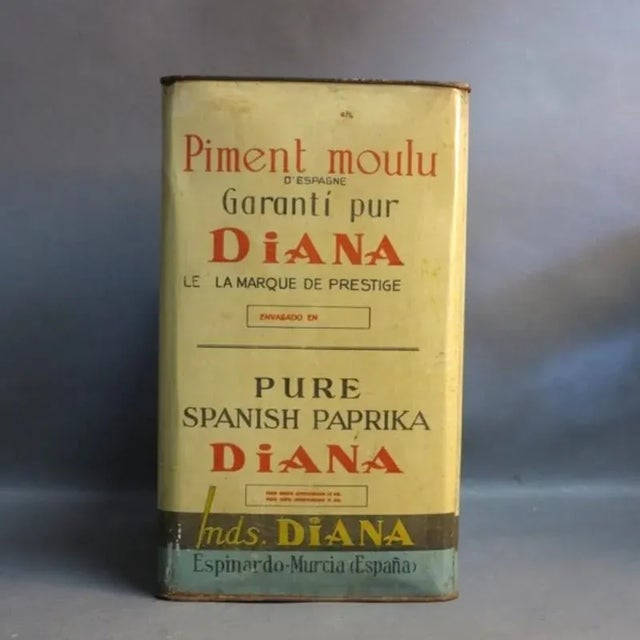 This advertisement depicts the goddess Diana with a bow and arrow.