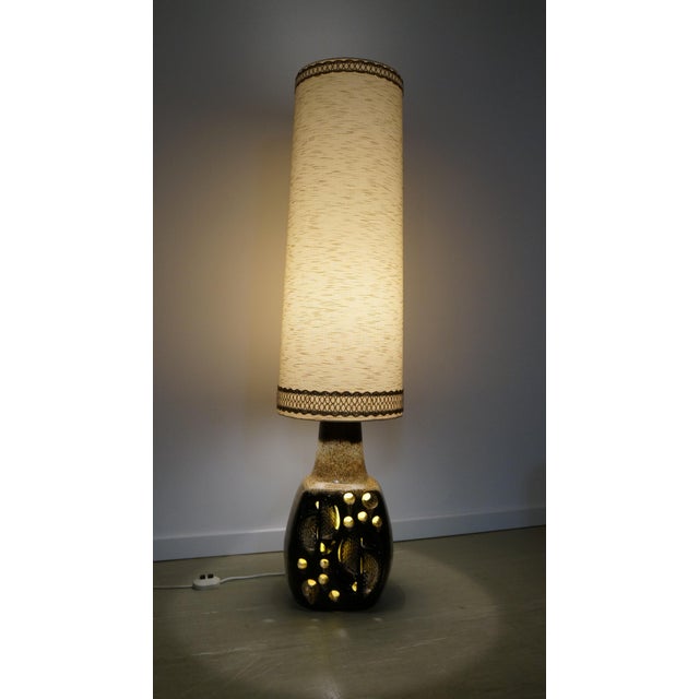 Large West German Fat Lava Floor Lamp, 1970s For Sale - Image 11 of 11