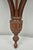 Late 20th Century Late 20th Century Regency Style Mahogany Plume Prince of Wales Carved Wall Mount Bracket Shelf For Sale - Image 5 of 13