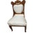 Early 20th Century Eastlake Chair - New White Upholstery For Sale