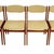 1980s Set of 8 Danish Modern Solid Teak Dining Chairs Acquired From D-Scan For Sale - Image 10 of 18