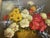 1960s 1960s Mid-Century Modern Impasto Floral Still Life in Basket – Signed m.i. Doyle For Sale - Image 5 of 10