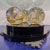 Art Deco 1970s Triple Spherical, Fractured Resin Coffee Table After Pierre Giraudon For Sale - Image 3 of 17