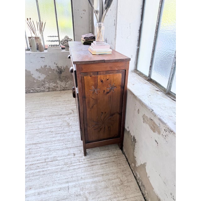 Folk Art Jam Cupboard from Savoyard, 1950s For Sale - Image 10 of 18
