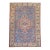 Antique Zabihi Collection Persian Bakhtiari Blue Rug - 9'10" x 16'9" For Sale