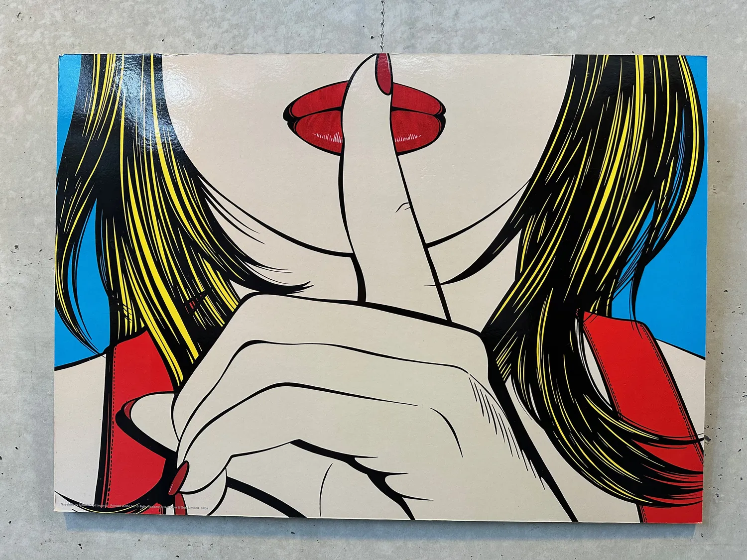 Vintage Pop Art Wall Decoration by Deborah Azzopardi for Ikea