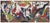 Vibrant colorful vintage abstract expressionist oil painting on canvas. Stamped "Estate of Robert Ludwig" en verso along...
