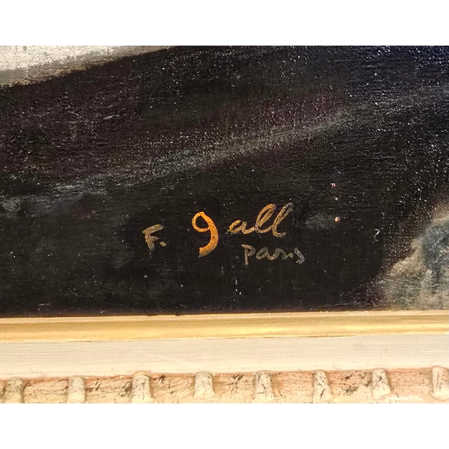 François Gall - The Elegant Piano Player - C1940s Oil Painting For Sale In Los Angeles - Image 6 of 10