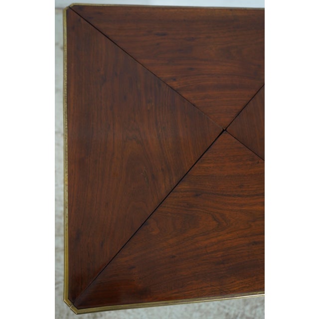 French Louis XVI 19th Century Envelope Game Table For Sale - Image 16 of 18