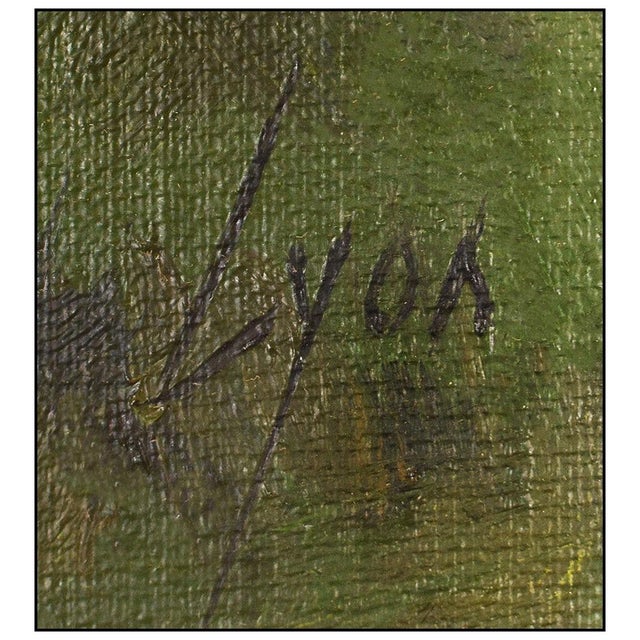 Realism Mid 20th Century Weathered Memories, Harold Lyon For Sale - Image 3 of 4