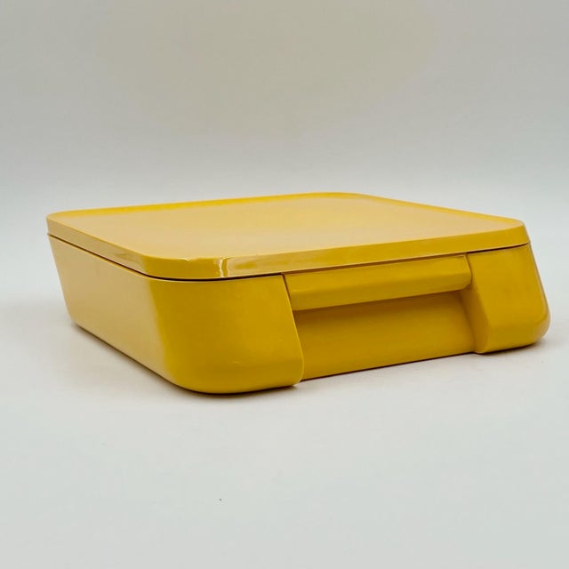 Yellow Portable Vanity Set by Makio Hasuike for Gedy, Italy, 1970s For Sale - Image 8 of 11