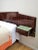 Mid-Century Modern Italian Bed Frame with Floating Nightstands, 1950s For Sale - Image 4 of 10