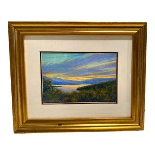 Cam Sinclair New Hampshire Artist Sunset Painting For Sale