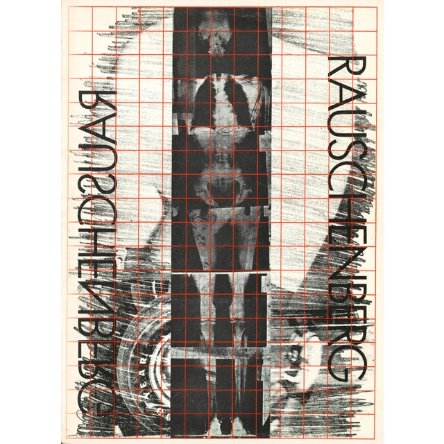 1960s Robert Rauschenberg "Booster and 7 Studies" Gemini g.e.l. Prospectus and Reception Invitation For Sale