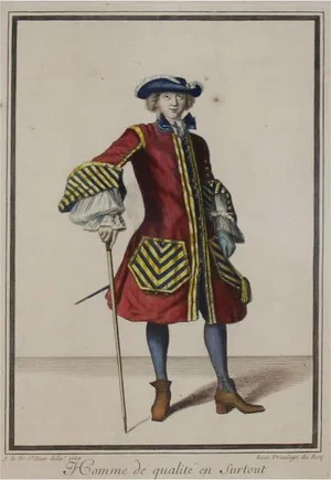 Jean Dieu de Saint-Jean, Fashion Under Louis XIV, 1684, Copper Engraving