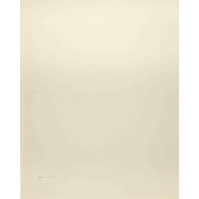 Forest of suicides - The Divine Comedy is a woodcut print realized in 1963 for a series illustrating the Medieval poem of...