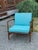Mid-Century Modern Kofod Larsen for Selig Mid Century Walnut Lounge Chair For Sale - Image 3 of 8
