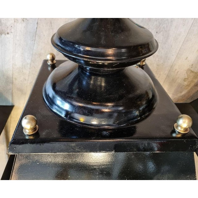 Iron Street Lantern, 1970s For Sale - Image 6 of 11