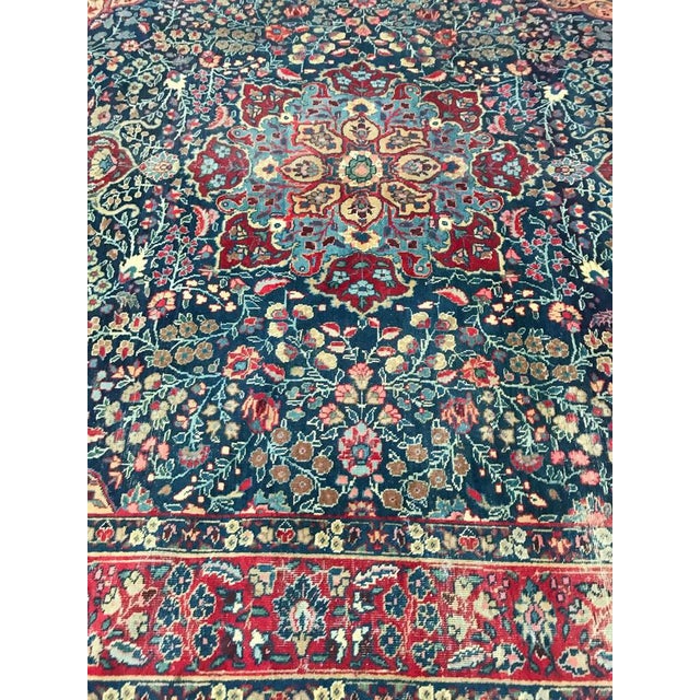 Large Vintage Tabriz Rug, 1890s For Sale - Image 11 of 15