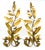 1960s Vintage Italian Gilt Tole Floral Wall Sconces, Pair – Hollywood Regency / Italian Provincial For Sale - Image 5 of 9
