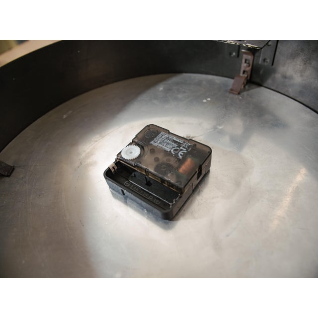 Metal Small Station Clock from Siemens, 1930s For Sale - Image 7 of 15