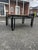 Contemporary Vintage Wood & Black Metal Console Table For Sale - Image 3 of 6