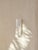 Contemporary Pluto Sconce in Ceramic Stone and White Glass by Farrah Sit For Sale - Image 3 of 11