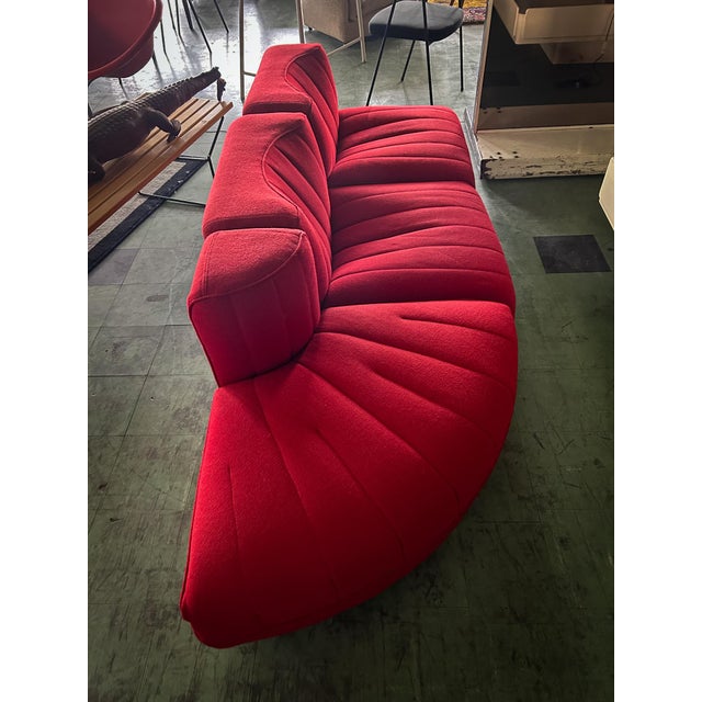 Model 9000 Modular Sofa attributed to Tito Agnoli for Arflex, 1970s, Set of 3, in Good conditions. Designed 1970 to 1979...