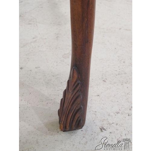 Jonathan Charles Model#492447 Finely Carved Tea Table Serving Tray For Sale - Image 10 of 10