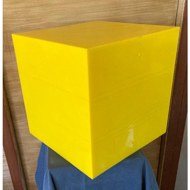 1970s Palaset-Style Scandinavian 15" Cube W. 3 Drawers For Sale - Image 9 of 12