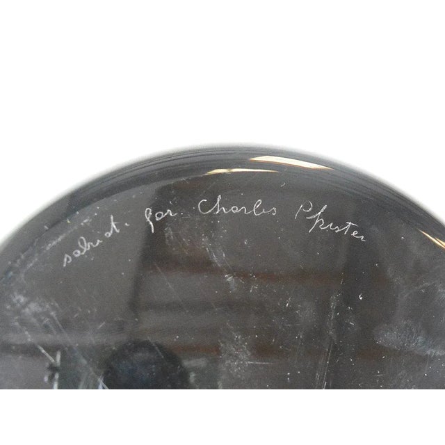 Murano Glass Bowl or Dish by Salviati for Charles Pfister For Sale - Image 6 of 7