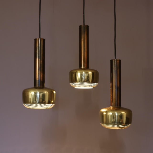 Vl56″ Lamp in Brass by Vilhelm Lauritzen for Louis Poulsen, Denmark, 1950s For Sale - Image 14 of 14