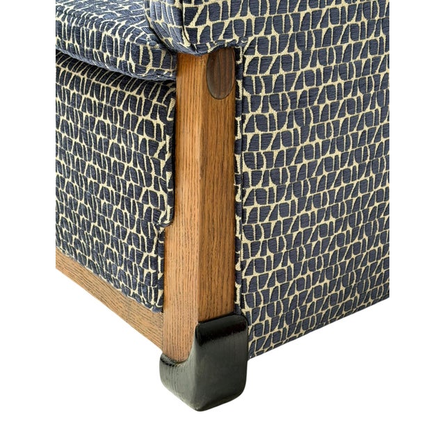 Art Deco Lounge Chair in Oak and Macassar Ebony by Paul Bromberg, 1927 For Sale - Image 11 of 14
