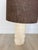 Mid-Century Modern Mid 20th Century Pair of Mid Century Modern Style Lamps With New Brown Linen Shades For Sale - Image 3 of 7
