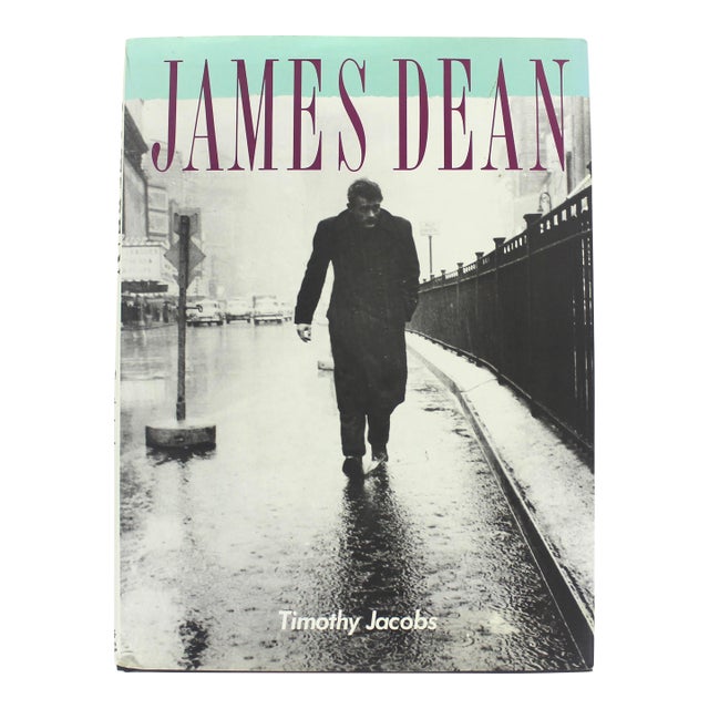 James Dean Hard Cover Coffee Table Book With Dust Jacket For Sale