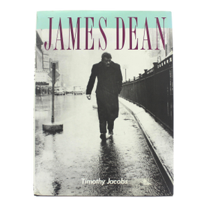 James Dean Hard Cover Coffee Table Book With Dust Jacket
